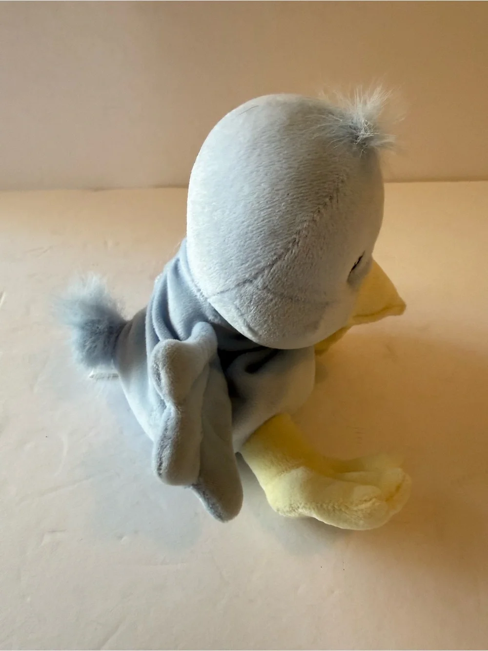 Precious Moments Tender Tails Soft Blue & Yellow Plush Bird Toy